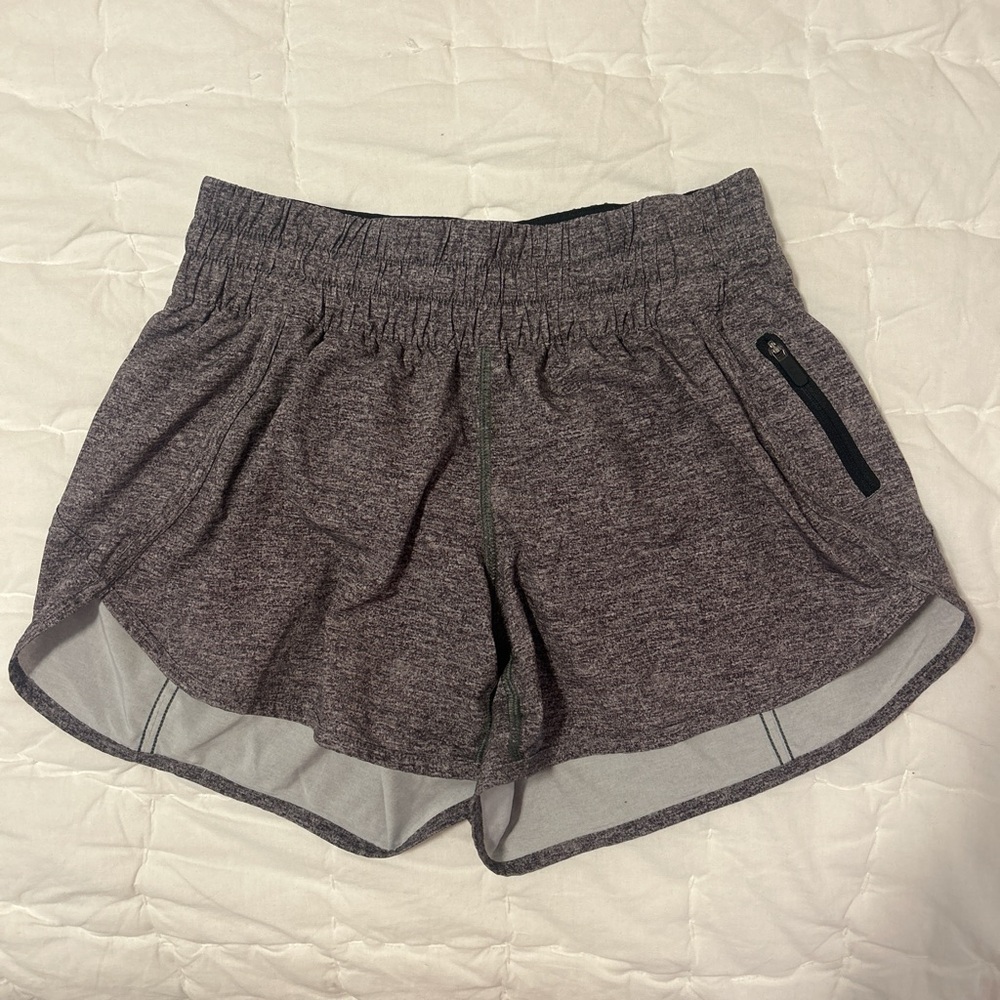 Lululemon Heather Grey Athletic Shorts
